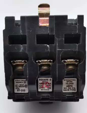 Square D RT-285 CIRCUIT BREAKER TESTED 
