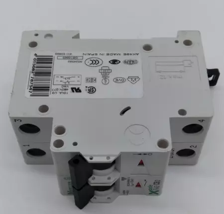 Moeller FAZ-C6/2 Moeller Circuit Breaker - 2 Pole - FAZ-C6/2 