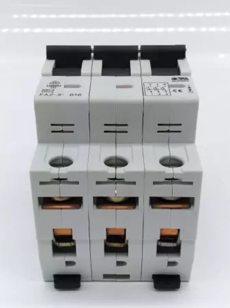  Moeller FAZ-3-B16 CIRCUIT BREAKER TESTED 