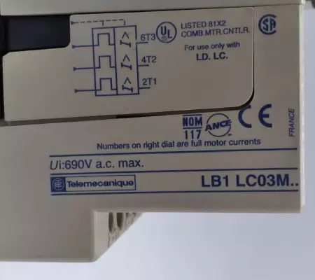 Telemecanique LD4LC130 Motor Starter 