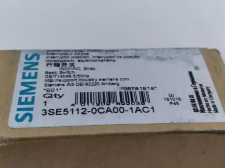 NEW Siemens 3SE5112-0CA00-1AC1 Position Limit Switch 