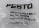 NEW Festo GRLA-1/4-QS-8-RS-D One-Way Flow Control Valve 