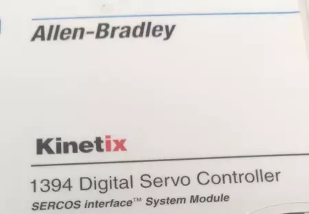 Allen-Bradley 1394-SJT10-D SER.D KINETIX Digital Servo Controller 10kW 