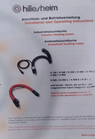 Hillesheim H2873-15 Hot Melt Glue Hose, 15M 