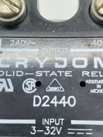 Crydom D2440 Solid State Relay TESTED 