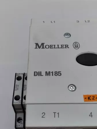 Moeller DIL M185(-S) Relay 575V 185A  W/DIL M1000-XHI Contactor 