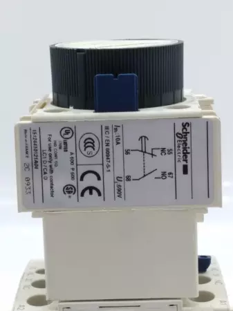 Schneider Electric LAD4VU Varistor Transient Supressor/Contactor Block W/LADT4 T