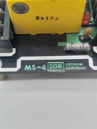 Crydom MS-4 I/O Mounting Board w/6201A-6401A  I/O Modules 