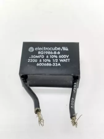  Electrocube RG1986-8-6 Capacitor 600V 1/2W  .50MDF 