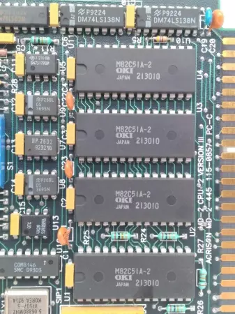 Acrison MD-2-445 CPU Circuit Board 