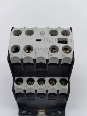  Moeller DIL ER-22 Contactor w/Auxiliary Contact 22DILEM 