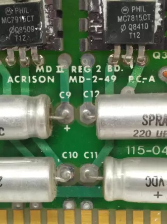 Acrison MD-2-49 PC Circuit Board 