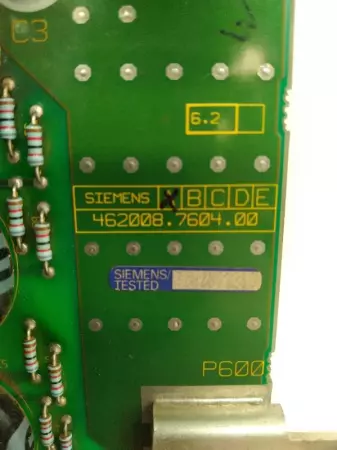 Siemens 462008.7604.00 Circuit Board 