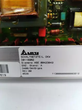 Siemens A5E00423049 Delta Power Supply Board 