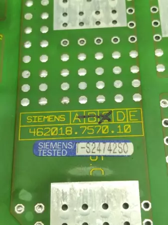 Siemens 462018.7994.01 Circuit Board 