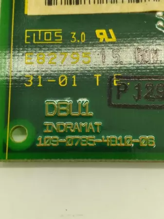 Indramat 109-0785-4B10-06 Servo Interface Circuit Board From DCC Controller 