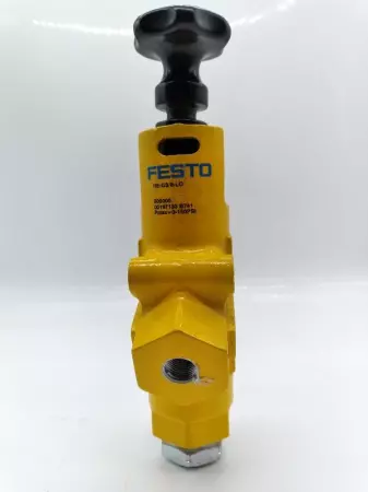  Festo HE-G3/8-LO Shut-Off Valve 0-150Psi 