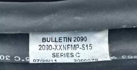 Allen-Bradley 2090-XXNFMP-S15 SER.C Servo Motor Cable 22Ft 