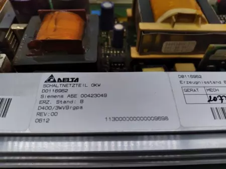 Delta 4-D0105938 Siemens Circuit Board 