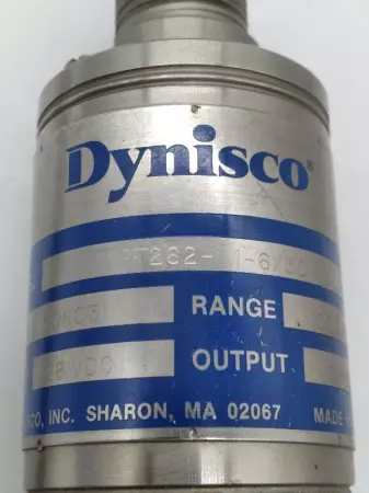 Dynisco PT262-IM-6/30 Pressure Transducer 