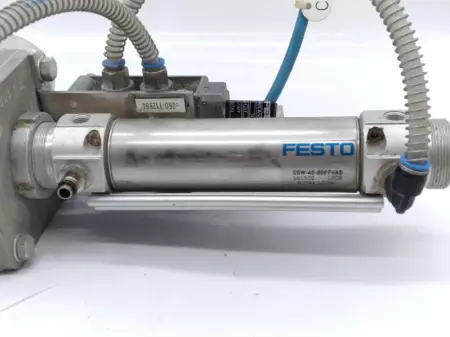 Eckventil 109914 Pneumatic Vacuum Assembly, Festo Valve and Cylinder 