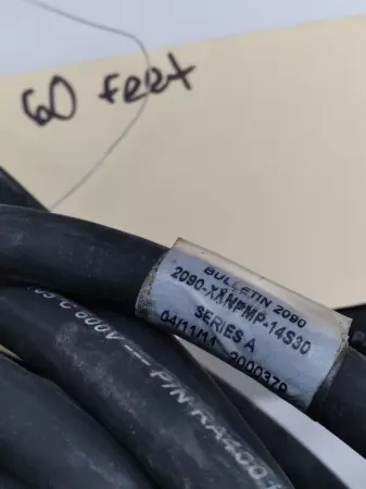Allen-Bradley 2090-XXNPMP-14S30 SER.A Motor Feedback Cable Length 60 Ft 14AWG 
