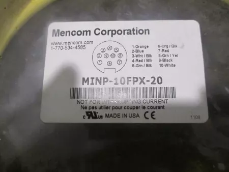 NEW  MINP-10FPX-20 SENSOR Cable - 