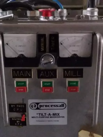 Processall 4 H/V TILT-A-MIXER Multi Purpose Mixer/Dryer Processall 