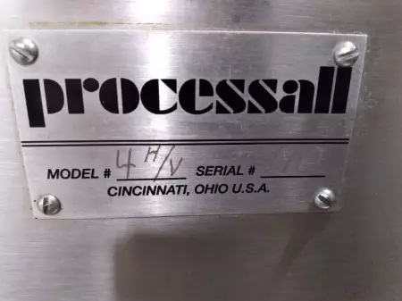 Processall 4 H/V TILT-A-MIXER Multi Purpose Mixer/Dryer Processall 