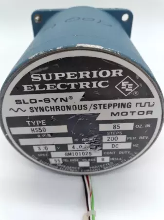  Superior Electric HS50 Slo-Syn® Synchronous/Stepping Motor 