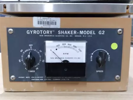 New Brunswick Scientific Co. MODEL G2 Gyrotory Shaker 