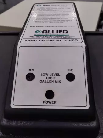 Allied E64395 X-Ray Chemical Mixer TESTED 
