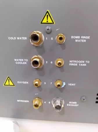 Parr Instrument Co. A900DDEA Calorimeter Assembly, Vessel and Control Bomb 1281 