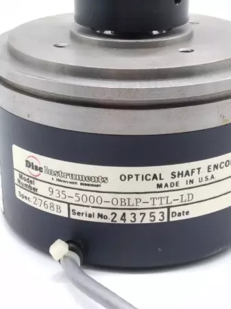  Disc Instruments 935-5000-OBLP-TTL-LD Optical Shaft Encoder 