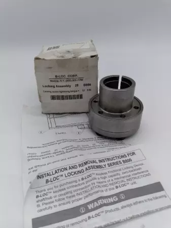 NEW B-LOC 25 B8000 Locking Assembly Series B800 25mm Bore 