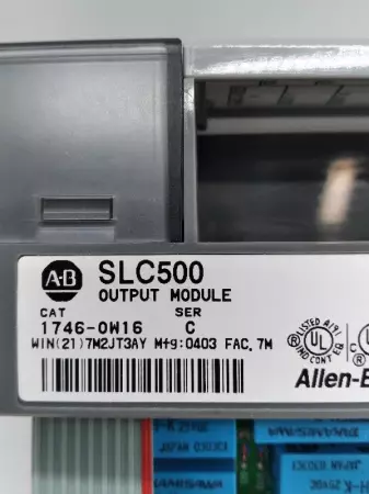 Allen-Bradley 1746-OW16 SER,C Output Module (Missing Part) 