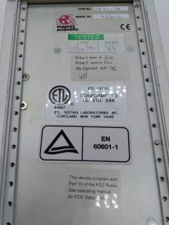 Magnex Scientific E5011/A Liquid Helium Monitor 