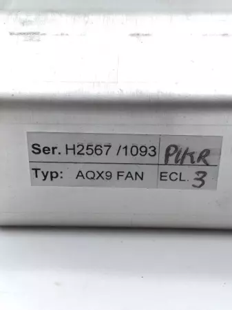 Bruker Spectrospin AQX9 FAN Dual Fan Module 