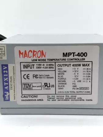  Macron MPT-400 Temperature Controller 