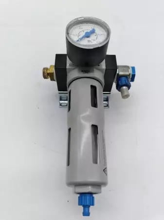  Festo LFR-D-7-MINI Filter Regulator W/Valve and Gauge 