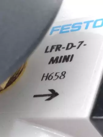  Festo LFR-D-7-MINI Filter Regulator W/Valve and Gauge 