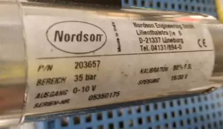 Nordson 2026606-3 Remote Metering Station, Type GP202-2  W/Bauer 0.37kW Motors 