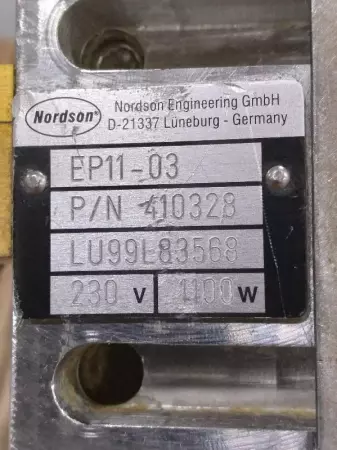 Nordson 410328 Hot Melt Glue Applicator Station EP11-03 