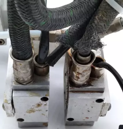 Meltex EP 34-1S Hot Melt Double Applicator Head 