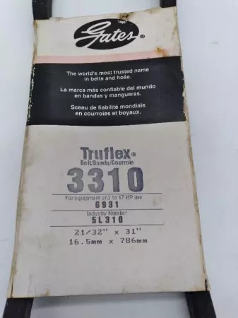 NEW Gates 3310 Truflex® V-Belt 1/2