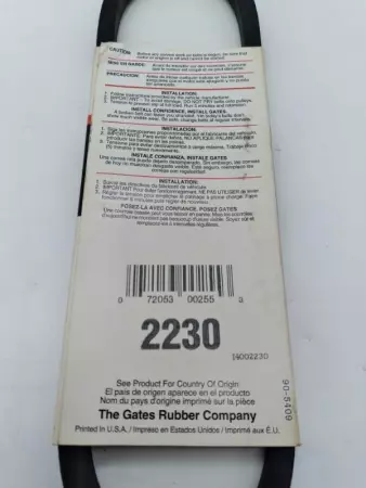 NEW Gates 2230 Truflex® V-Belt 1/2