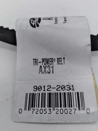 Gates AX31 Tri-Power V-Belt 1/2