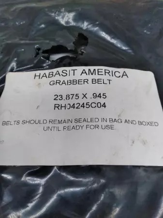 Habasit RH04245C04 Grabber Belt 23.875