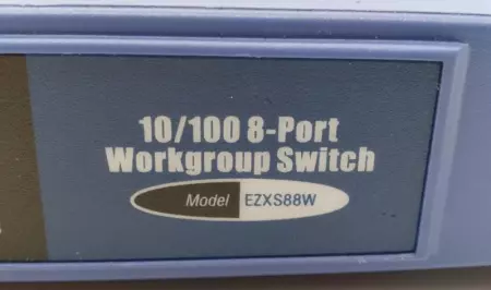  Linksys EZXS88W 8-Port 10/100 Workgroup Ethernet Switch 