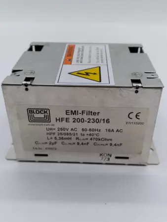 Block HFE-200-230/16 EMI Filter 